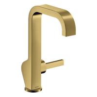 Смеситель Axor Citterio для раковины 190, на 1 отв., высокий, цвет: полированное золото