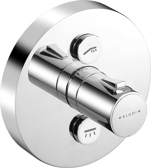 Смеситель для душа Kludi Push 388120538 с термостатом