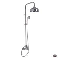 Душевая система Fima Carlo Frattini Lamp F3365/2SN, цвет: никель