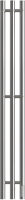 Полотенцесушитель Point Деметра П3 PN12822 электрический, 12х120 см, хром