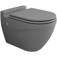 Унитаз подвесной Bocchi Taormina Arch 1012-006-0129 Серый матовый без сиденья