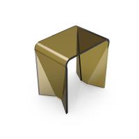 Табурет отдельностоящий Knief Solid Surface 70301030 , из полимерного материала, цвет: Pyrit # 030