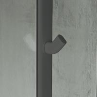 Novellini Novellini Giada Крючок, подвесной, для профиля, цвет: черный матовый Novellini Novellini Giada Крючок, подвесной, для профиля, цвет: черный матовый