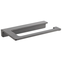 Держатель туалетной бумаги Iddis Slide без крышки, сплав металлов, графит SLIGM00i43