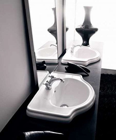 раковина полувстраиваемая migliore bella 62 см ml.bll-25.062.bi