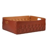 Корзинка Colombo Design Adj Bottega BADJ1049-3009 60x50хh20 см, напольная, бордо|коньяк
