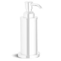 Дозатор для мыла Bertocci Cinquecento 110 0548 0200 настольный в металлической колбе, белый матовый