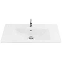 Раковина полувстраиваемая Creavit Su 85 SU085-00CB00E-0000, белая