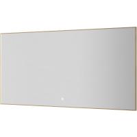 Зеркало Boheme Modern 140x70 543-140-G с подсветкой Золото с сенсорным выключателем и подогревом