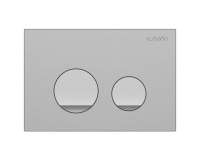 Кнопка смыва для инсталляции Esbano ESINSLIM37GM АБС-пластик, цвет матовая оружейная сталь