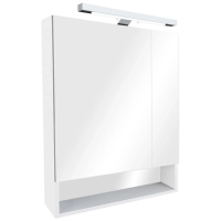 Зеркальный шкаф белый матовый 70x85 см Roca The Gap ZRU9302749