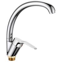 Смеситель для кухни Haiba HB4163-2 цвет хром