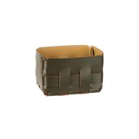 Корзинка Colombo Design Adj Mini Bottega BADJ1012-5540 12x19хh13 см, оливковый|горчичный