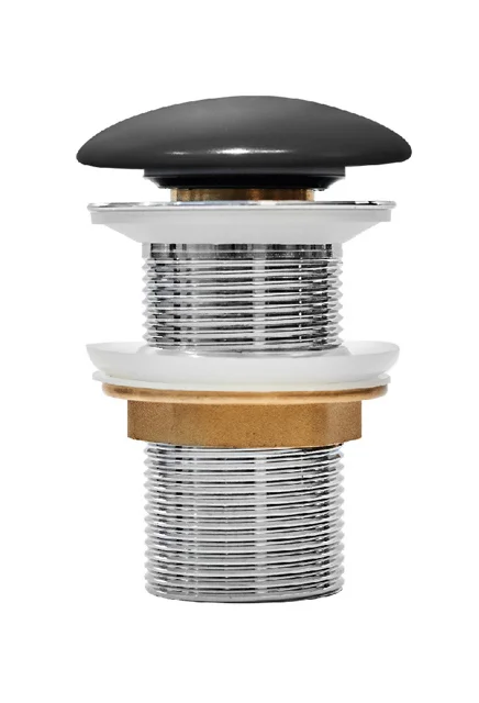 Донный клапан для раковины Iddis Optima Home OPHBM00i88 черный матовый