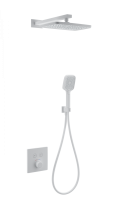 Душевая система с термостатом встраиваемая WONZON & WOGHAND, Белый матовый (WW-D2017-B-MW)