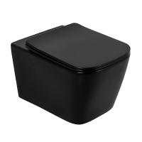 Сиденье для унитаза BelBagno Ardente-C BB3202SC-MB Черное с микролифтом