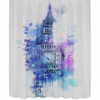 Штора для ванны WasserKRAFT Lossa 180х200 SC-81103 цвет белый Штора для ванны WasserKRAFT Lossa 180х200 SC-81103 цвет белый