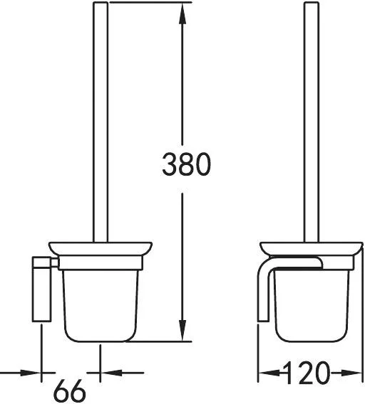 Ёршик для унитаза Cezares ULTIMA AM-F-8932 Ёршик для унитаза Cezares ULTIMA AM-F-8932