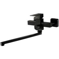 Смеситель для ванны Haiba HB22803-7 универсальный, черный матовый