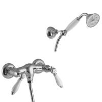 Смеситель Fima Carlo Frattini Herend F5405OR для душа, настенный, с ручным душем., золото