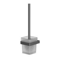 Ершик для унитаза Whitecross Cubo CU2470GM настенный, оружейная сталь