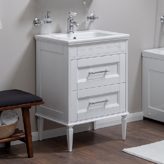 Тумба под раковину Aquanet Бостон 60 ясень 00206550