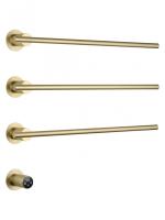 Полотенцесушитель электрический встраиваемый WONZON & WOGHAND DORTMUND, брашированное золото (WW-A363-BG)