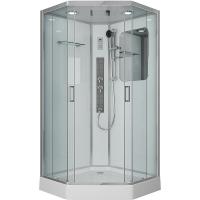Душевая кабина Niagara Premium 100x100 NG-6002-01GD с гидромассажем Душевая кабина Niagara Premium 100x100 NG-6002-01GD с гидромассажем