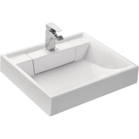 Раковина Акватон Рейн 1A72103KRW010 над стиральной машиной, 60x50 см, белая