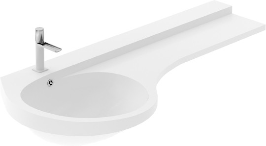 Раковина над стиральной машиной Цвет и Стиль Бонито НФ-00006963 135 L