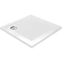 Душевой поддон из стеклопластика WasserKRAFT Salm 90×90 27T03 белый глянец