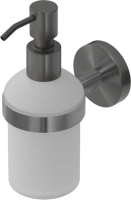 Дозатор для мыла Cezares Relax RELAX-SOIS-V-GM настенный, оружейная сталь