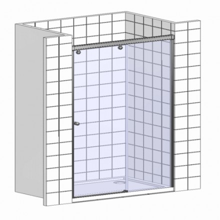 дверь для душевой кабины в нишу good door galaxy wtw-140-c-ch