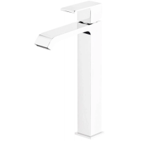 Смеситель для раковины Cezares Porta-LC-BIO Белый матовый