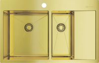 Мойка кухонная Omoikiri Akisame 78-2 LG-L светлое золото