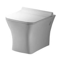 Унитаз Azario Trend AZ-2024 подвесной, безободковый, с сиденьем микролифт, 54.5x36.5x36.5 см, белый