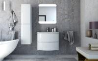 Шкаф пенал Cezares Vague 30 54850 подвесной Rovere sbiancato