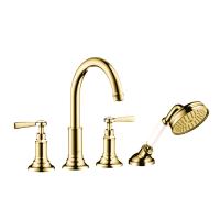 Смеситель Axor Montreux для ванны и душа, 16554990 цвет золото