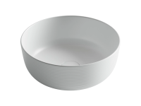 Раковина Ceramicanova Element CN6073MW накладная, Ø36 см, белая матовый