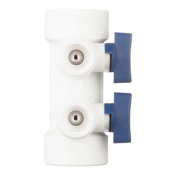 коллектор полипропиленовый tebo 40 мм х 2 выхода 20 мм (trd0000025515)