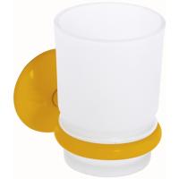 Стакан для зубных щёток Creavit Ducky BJ11023Y детский желтый