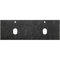 Столешница под раковину BelBagno 140 KEP-140-2-MNO Marmo Nero Opaco