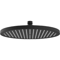 Душевая насадка верхняя круглая IDDIS Esper ESP25BRi64, черный матовый