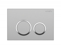 Кнопка смыва для инсталляции Esbano ESINKRG11GM АБС-пластик, цвет матовая оружейная сталь