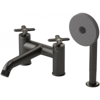 Смеситель на борт ванны Jacob Delafon Nouvelle Vague E78343-BLV, черный матовый