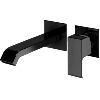 Смеситель для раковины Cezares Porta PORTA-BLI2-NOP черный матовый