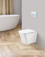 Сиденье для унитаза BelBagno Due BB3103/3106SC белое с микролифтом