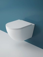 Унитаз подвесной ESBANO FORTEX-53T (Глянцевый белый)