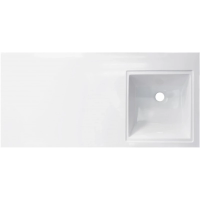 Раковина Style Line Даллас СС-00000517 на стиральную машину, 100.2x48.2 см, белая