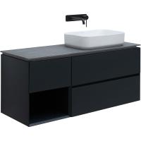 Тумба под раковину Allen Brau Infinity 120 R 1.21007.AM подвесная Антрацит матовый